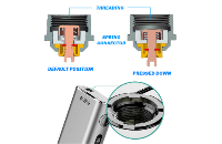 KIT - Eleaf iStick Sub Ohm 100W - Dual 18650 VV/VW ( Black ) εικόνα 7