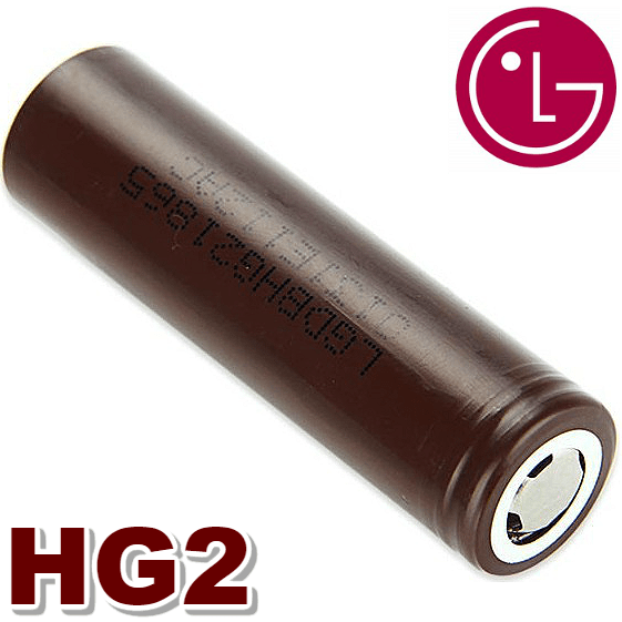 ΜΠΑΤΑΡΙΑ - 18650 LG HG2 INR 3000mA (BROWN) εικόνα 1