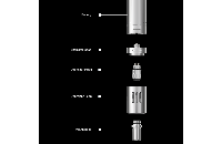 KIT - Joyetech eGo ONE VT 2300mAh Variable Temperature Kit ( Black )  εικόνα 5