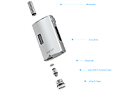 KIT - Joyetech eGrip OLED CL 30W VV/VW ( Stainless ) εικόνα 4