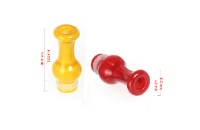ΑΞΕΣΟΥΆΡ / ΔΙΆΦΟΡΑ - 510 Ceramic Drip Tip ( Red ) εικόνα 2