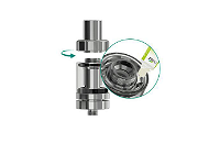 ΑΤΜΟΠΟΙΗΤΉΣ - Eleaf Melo 3 Mini Sub Ohm Atomizer ( Stainless ) εικόνα 6