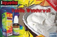 30ml VANILLA WONDERWALL 3mg eLiquid (With Nicotine, Very Low) - Liquella eLiquid by HEXOcell εικόνα 1