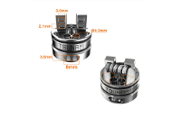 ΑΤΜΟΠΟΙΗΤΉΣ - GEEK VAPE Tsunami 24mm RDA ( Stainless ) εικόνα 2