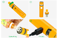 KIT - Joyetech eGo AIO D22 Full Kit ( Orange ) εικόνα 4