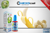 30ml BANANA 6mg eLiquid (With Nicotine, Low) - Natura eLiquid by HEXOcell εικόνα 1