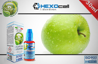30ml GREEN APPLE 6mg eLiquid (With Nicotine, Low) - Natura eLiquid by HEXOcell εικόνα 1