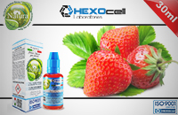 30ml STRAWBERRY 6mg eLiquid (With Nicotine, Low) - Natura eLiquid by HEXOcell εικόνα 1