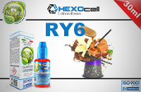 30ml RY6 6mg eLiquid (With Nicotine, Low) - Natura eLiquid by HEXOcell εικόνα 1