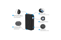 KIT - TESLA Invader III 240W ( Black ) εικόνα 3