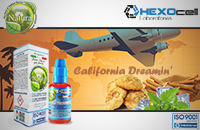30ml CALIFORNIA DREAMING 9mg Υγρό Αναπλήρωσης (Με Νικοτίνη, Μεσαίο ) - Natura Υγρά Αναπλήρωσης από την HEXOcell εικόνα 1