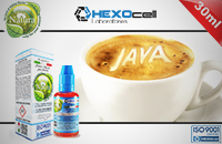 30ml JAVA COFFEE 3mg 80% VG eLiquid (With Nicotine, Very Low) - Natura eLiquid by HEXOcell εικόνα 1