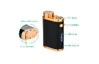 KIT - Eleaf iStick Pico 75W TC Full Kit ( Jet Black & Bronze ) εικόνα 3