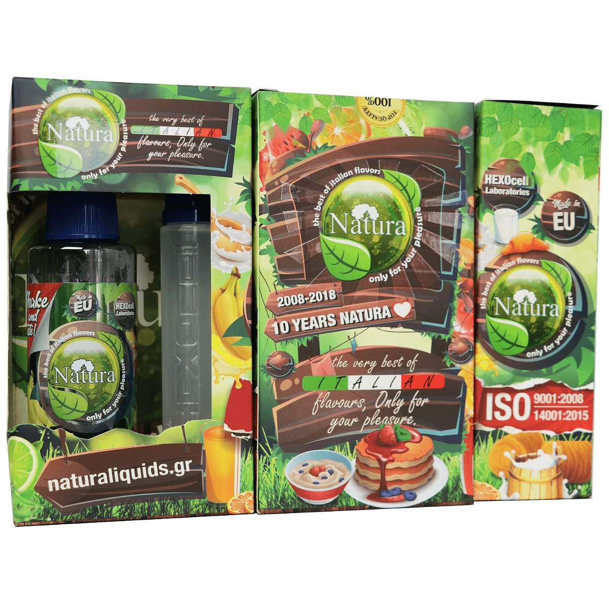 MIX & SHAKE - NATURA SPECIAL 60/100ML - BIG BUBBLE (Η ΠΟΛΥΑΓΑΠΗΜΕΝΗ ΕΛΑΦΡΩΣ ΓΛΥΚΟΞΙΝΗ ΡΟΖ ΤΣΙΧΛΟΦΟΥΣΚΑ) εικόνα 4