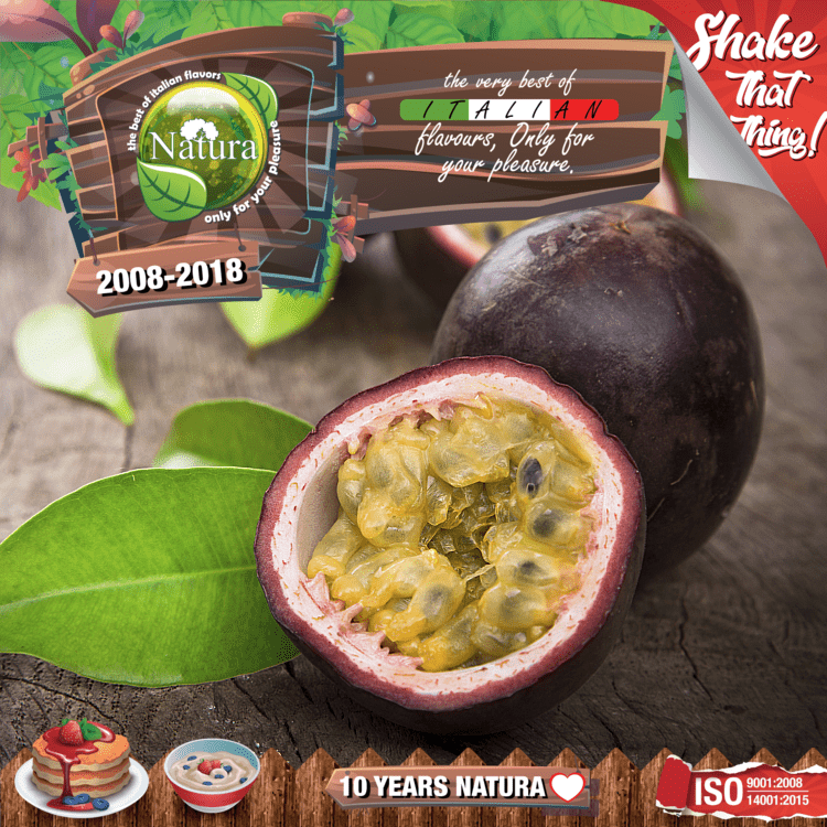 MIX & SHAKE - NATURA SPECIAL 60/100ML - PASSIONFRUIT BLAST! (ΕΛΑΦΡΩΣ ΓΛΥΚΟΞΙΝΑ ΤΡΟΠΙΚΑ ΦΡΟΥΤΑ ΤΟΥ ΠΑΘΟΥΣ) εικόνα 1