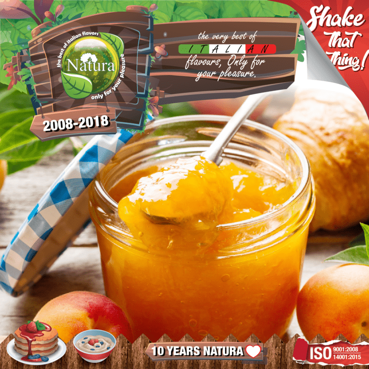 MIX & SHAKE - NATURA SPECIAL 60/100ML - SUMMER PEACH JAM (ΚΑΛΟΚΑΙΡΙΝΗ ΜΑΡΜΕΛΑΔΑ ΑΠΟ ΖΟΥΜΕΡΑ ΩΡΙΜΑ ΡΟΔΑΚΙΝΑ) εικόνα 1