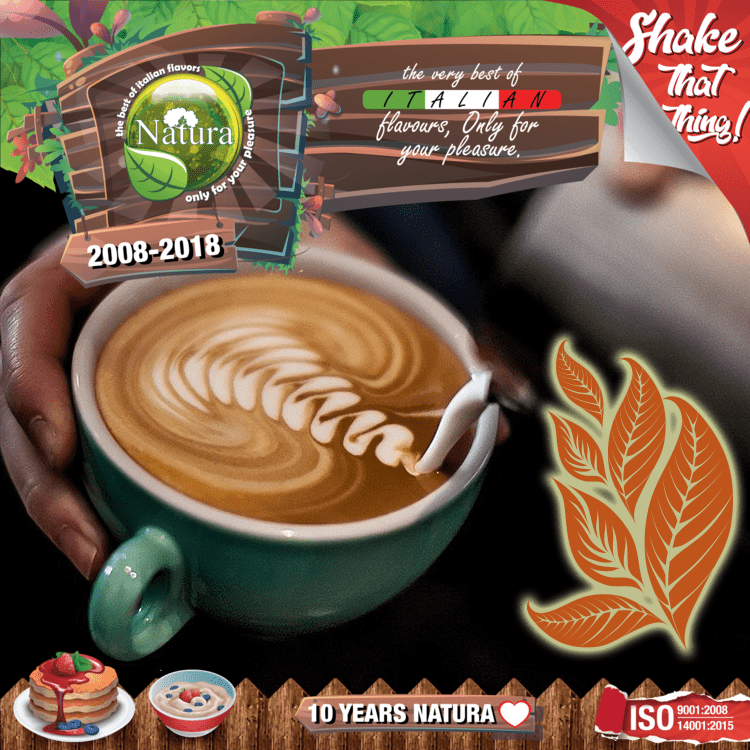 MIX & SHAKE - NATURA SPECIAL 60/100ML - TOBACCO COFFEE LATTE (ΜΑΓΙΚΗ ΜΙΞΗ ΚΑΠΝΟΥ ΜΕΤΡΙΑΣ ΕΝΤΑΣΗΣ & ΚΑΦΕ ΜΕ ΓΑΛΑ) εικόνα 1