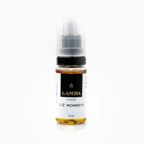 ELIQUID - 10ML - LAMDA - 12 MONKEYS 12mg * TPD * εικόνα 2