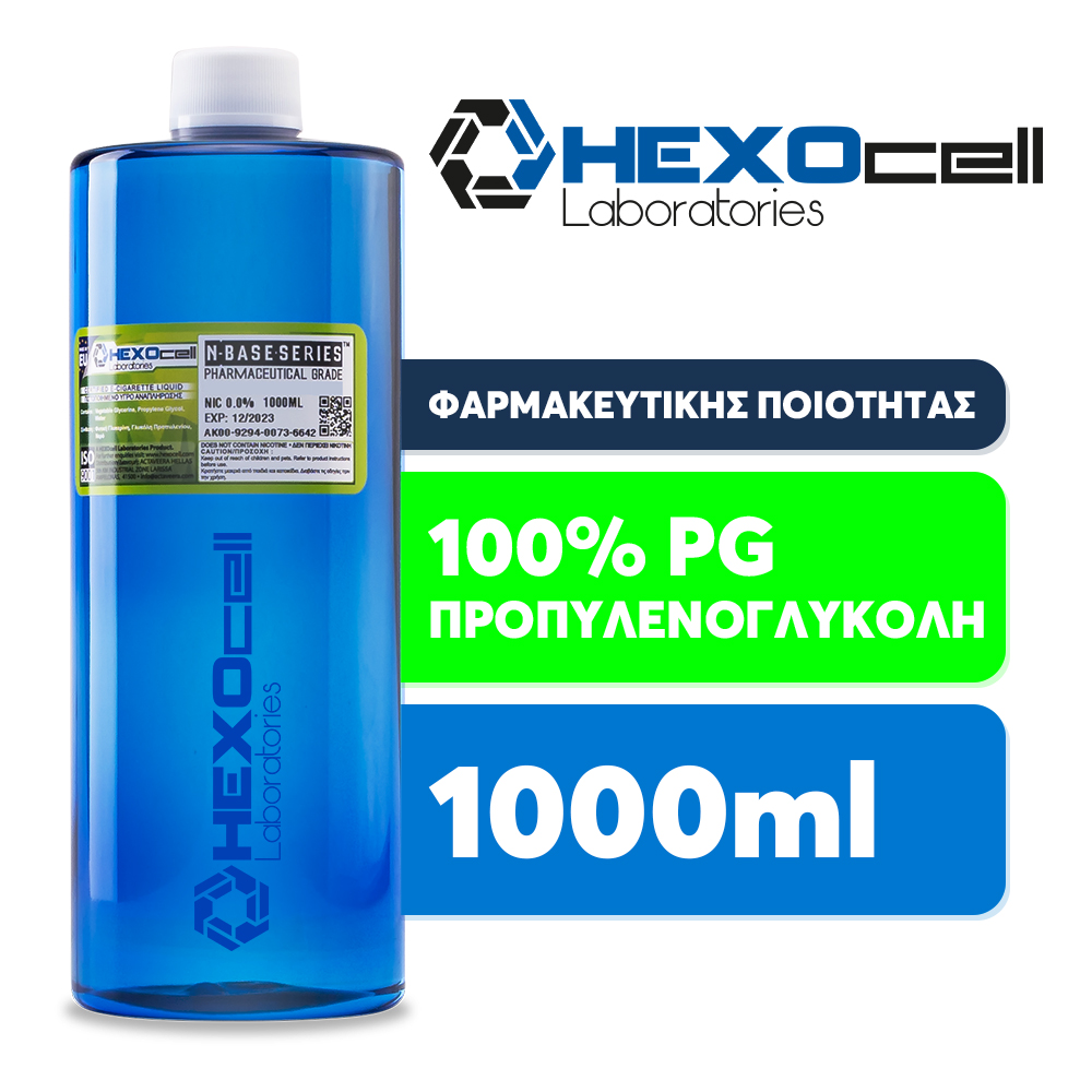 D.I.Y. - 1000ML - HEXOCELL SUPERHEAVY INDUSTRIES - BASE PG 0mg 1000ML εικόνα 1