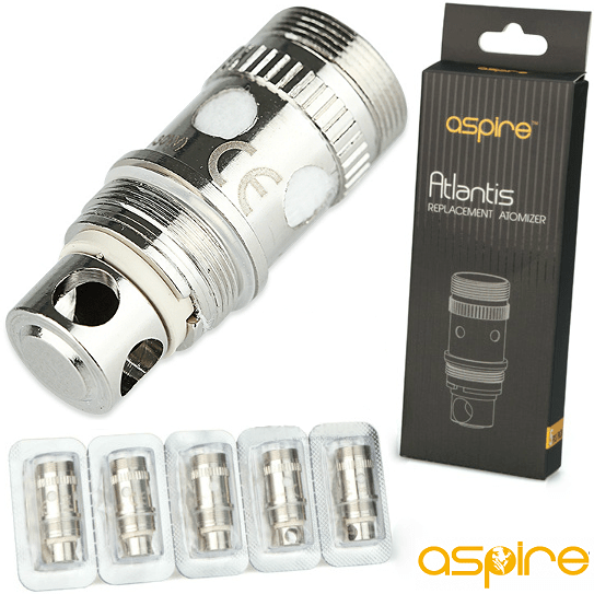 ΑΤΜΟΠΟΙΗΤΗΣ - 1x ΚΕΦΑΛΗ ASPIRE ATLANTIS (0.5ohm) εικόνα 1