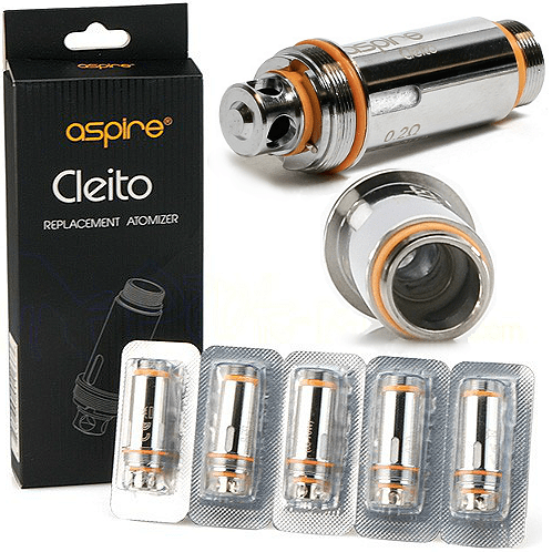 ΑΤΜΟΠΟΙΗΤΗΣ - 1x ΚΕΦΑΛΗ ASPIRE CLEITO ( 0.4ohm ) εικόνα 1