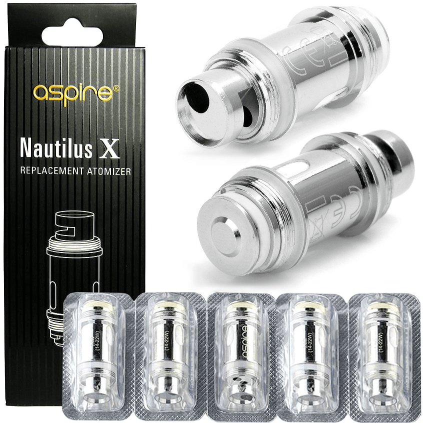 ΑΤΜΟΠΟΙΗΤΗΣ - 1x ΚΕΦΑΛΗ ASPIRE NAUTILUS X ( 1.5 ohm ) εικόνα 1