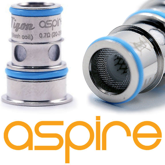 ΑΤΜΟΠΟΙΗΤΗΣ - 1x ΚΕΦΑΛΗ ASPIRE TIGON MESH (0.7 ohm) εικόνα 1