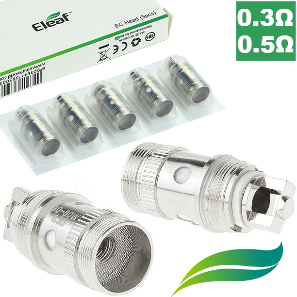 ΑΤΜΟΠΟΙΗΤΗΣ - 1x ΚΕΦΑΛΗ ELEAF EC (0,3 ohm) εικόνα 1