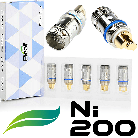 ΑΤΜΟΠΟΙΗΤΗΣ - 1x ΚΕΦΑΛΗ ELEAF EC Ni-200 ( 0.15ohm ) εικόνα 1