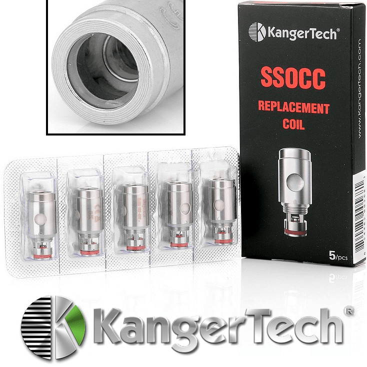 ΑΤΜΟΠΟΙΗΤΗΣ - 1x ΚΕΦΑΛΗ KANGER SSOCC CLAPTON ( 0.5 ohm ) εικόνα 1