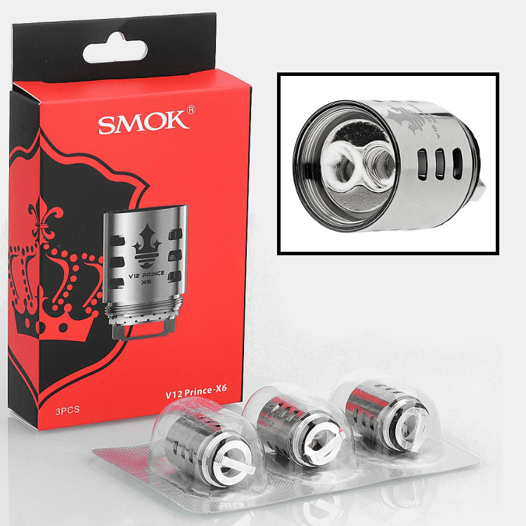 ΑΤΜΟΠΟΙΗΤΗΣ - 1x ΚΕΦΑΛΗ SMOK PRINCE V12 X6 ( SEXTUPLE 0.15 oHm ) εικόνα 1