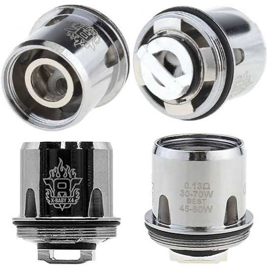 ΑΤΜΟΠΟΙΗΤΗΣ - 1x ΚΕΦΑΛΗ SMOK TFV8 X-BABY X4 (0.13 ohm) εικόνα 1