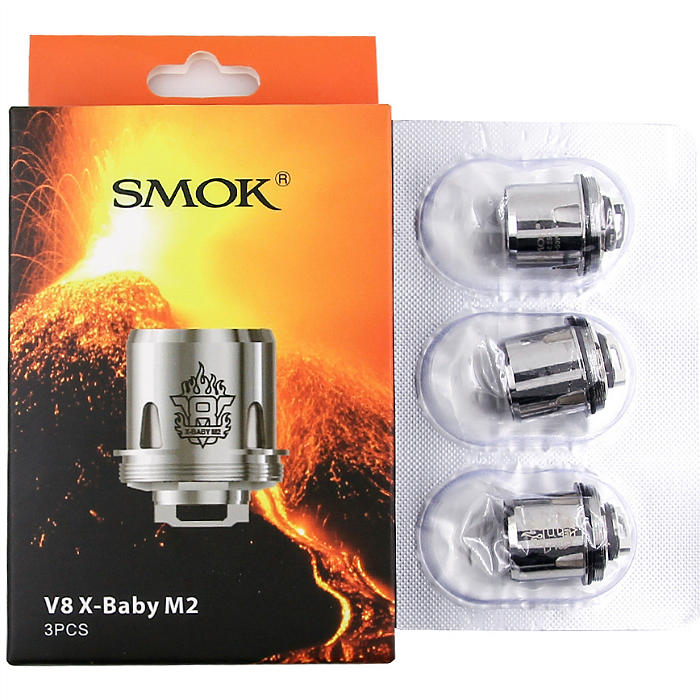 ΑΤΜΟΠΟΙΗΤΗΣ - 1x ΚΕΦΑΛΗ SMOK TFV8 X-BABY-M2 ( M2 CORE 0.25 oHm ) εικόνα 1