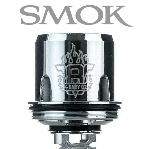 ΑΤΜΟΠΟΙΗΤΗΣ - 1x ΚΕΦΑΛΗ SMOK TFV8 X-BABY-Q2 ( DUAL CORE 0.4 ohm ) εικόνα 1