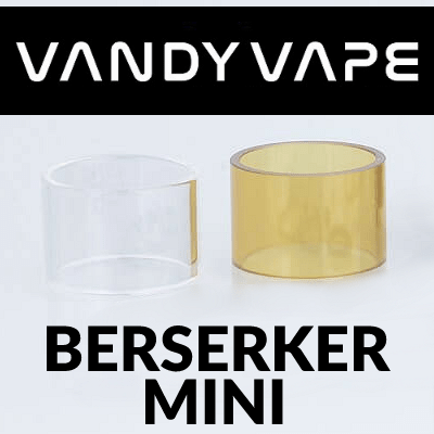 ΑΤΜΟΠΟΙΗΤΗΣ - ΤΖΑΜΑΚΙ VANDY VAPE BERSERKER MINI (CLEAR) εικόνα 1