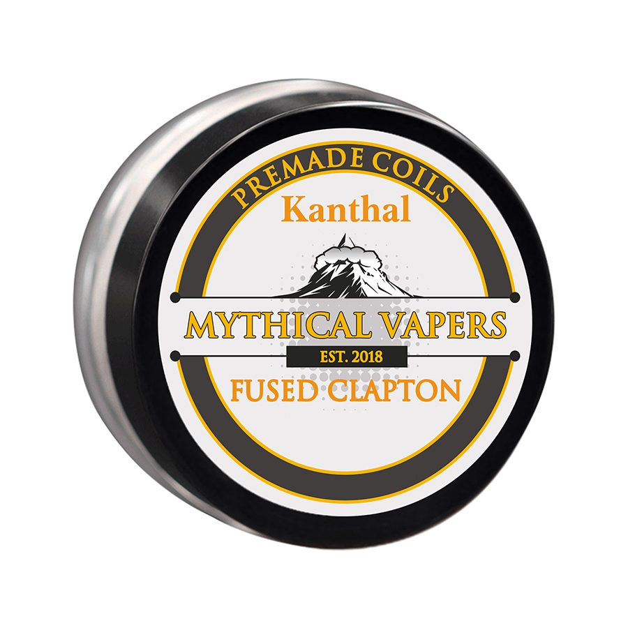 ΑΤΜΟΠΟΙΗΤΗΣ - 1x ΕΤΟΙΜΗ ΑΝΤΙΣΤΑΣΗ MYTHICAL VAPERS - KANTHAL A1 FUSED CLAPTON εικόνα 1