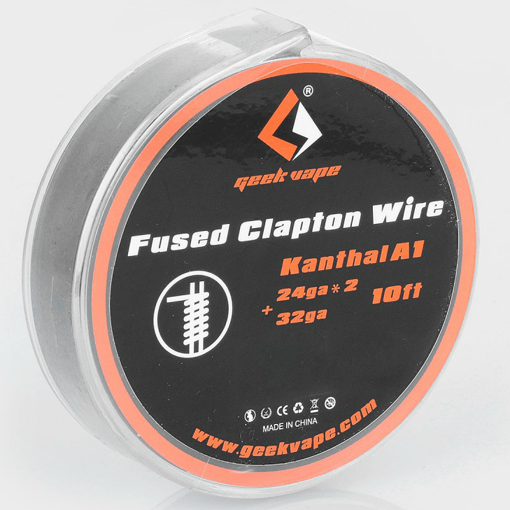 ΑΤΜΟΠΟΙΗΤΗΣ - ΣΥΡΜΑ GEEKVAPE FUSED CLAPTON KANTHAL KA1 WIRE ( 2x 24GA + 32GA ) - 3M εικόνα 1