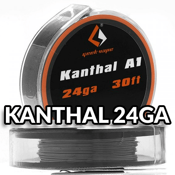 ΑΤΜΟΠΟΙΗΤΗΣ - ΣΥΡΜΑ GEEKVAPE KANTHAL A1 24GA ( 10m ) εικόνα 1