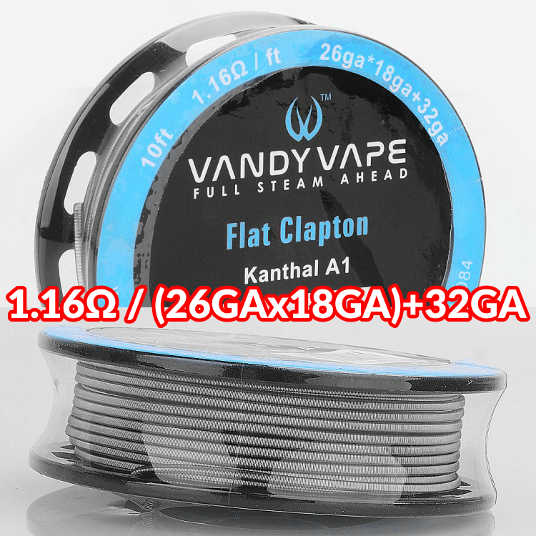 ΑΤΜΟΠΟΙΗΤΗΣ - ΣΥΡΜΑ VANDY VAPE FLAT CLAPTON KA1 ( 10ft ) εικόνα 1