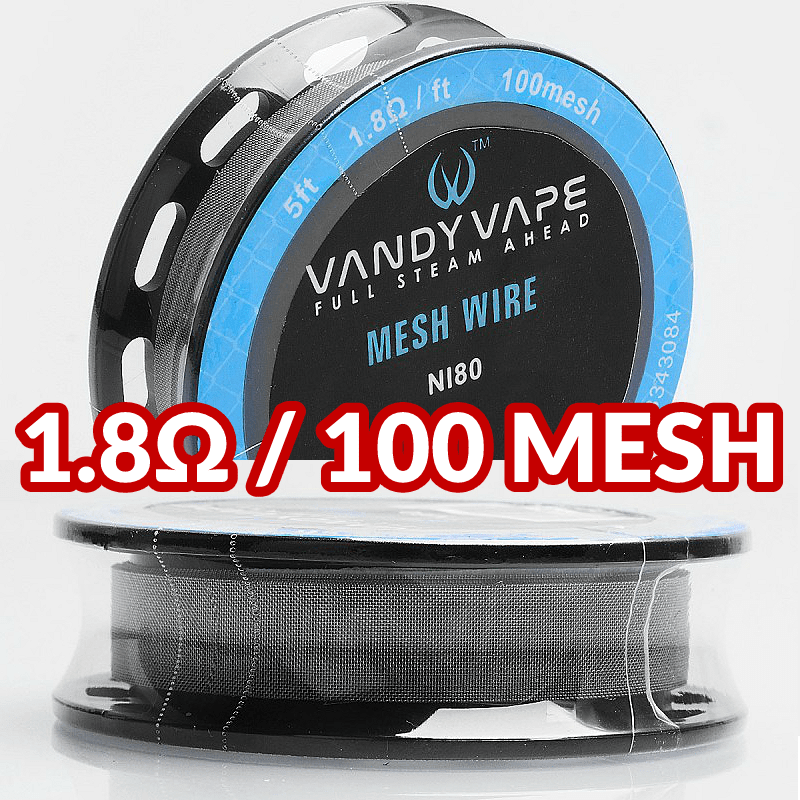 ΑΤΜΟΠΟΙΗΤΗΣ - ΣΥΡΜΑ VANDY VAPE MESH NI80 ( 5ft ) εικόνα 1