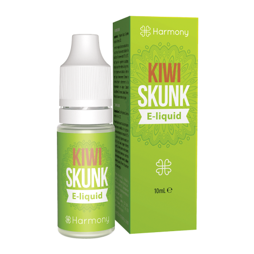 CBD - VAPE LIQUID - ΕΛΑΙΟ ΜΕ ΤΕΡΠΕΝΙΑ - HARMONY - KIWI SKUNK (ΑΚΤΙΝΙΔΙΟ ΣΚΑΝΚ) - 10ML 30mg εικόνα 1