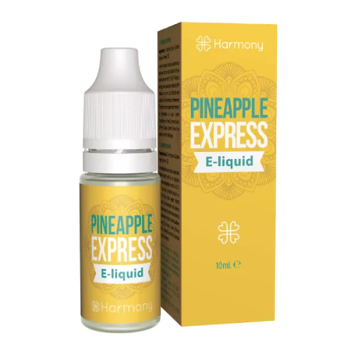 CBD - VAPE LIQUID - ΕΛΑΙΟ ΜΕ ΤΕΡΠΕΝΙΑ - HARMONY - PINEAPPLE EXPRESS (ΑΝΑΝΑΣ ΕΞΠΡΕΣ) - 10ML 30mg εικόνα 1