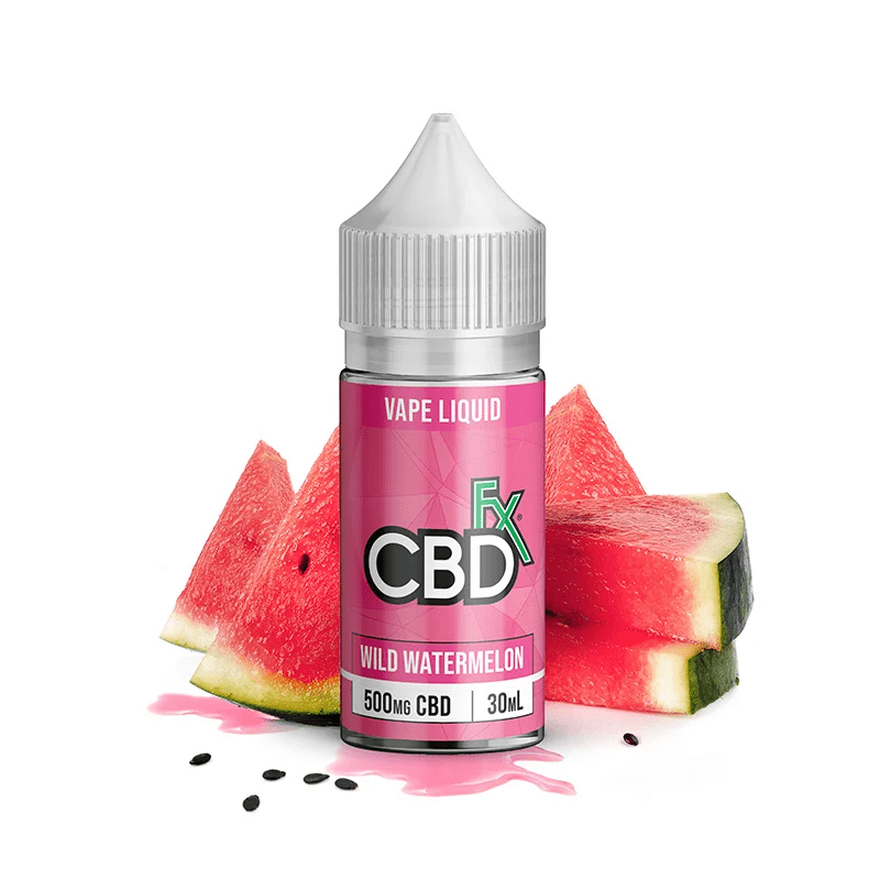 CBD - VAPE LIQUID - ΚΑΘΑΡΗ CBD ISOLATE - CBDFX - WILD WATERMELON (ΑΓΡΙΟ ΚΑΡΠΟΥΖΙ) - 30ML 500mg εικόνα 1