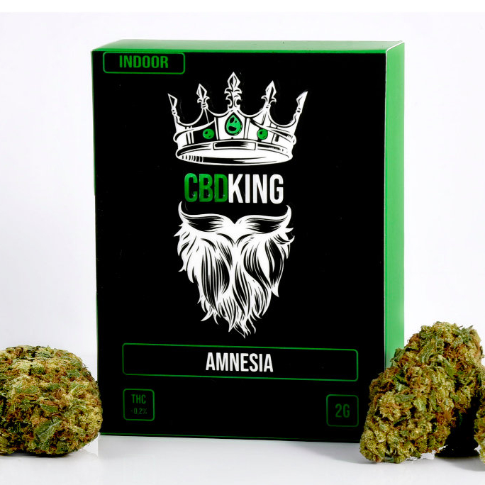 CBD - ΑΝΘΟΣ - CBDKING - AMNESIA 2γρ, 9% CBD / ΜΗ-ΨΥΧΟΤΡΟΠΙΚΗ ΦΑΡΜΑΚΕΥΤΙΚΗ ΚΑΝΝΑΒΗ ( ΠΡΟΦΙΛ ΓΕΥΣΗΣ: ΦΡΕΣΚΑΔΑ/ΕΣΠΕΡΙΔΟΕΙΔΗ ) εικόνα 1