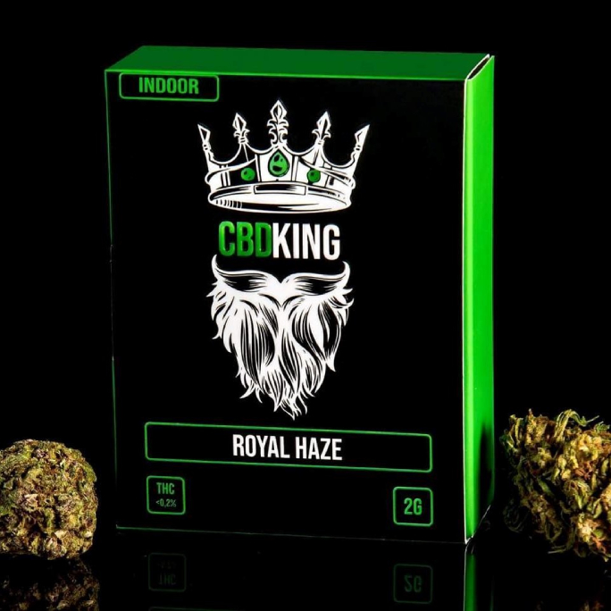 CBD - ΑΝΘΟΣ - CBDKING - ROYAL HAZE 2γρ, 9% CBD / ΜΗ-ΨΥΧΟΤΡΟΠΙΚΗ ΦΑΡΜΑΚΕΥΤΙΚΗ ΚΑΝΝΑΒΗ ( ΠΡΟΦΙΛ ΓΕΥΣΗΣ: ΕΣΠΕΡΙΔΟΕΙΔΗ ) εικόνα 1