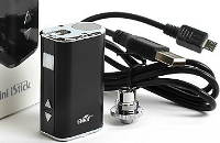 KIT - Eleaf Mini iStick 10W - 1050mA VV ( ΜΑΥΡΟ ) εικόνα 1