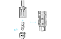 ΑΤΜΟΠΟΙΗΤΉΣ - Eleaf Melo Sub Ohm Glassomizer εικόνα 6