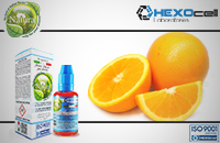 30ml ORANGE 18mg eLiquid (With Nicotine, Strong) - Natura eLiquid by HEXOcell εικόνα 1