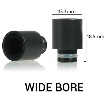 ΑΞΕΣΟΥΆΡ / ΔΙΆΦΟΡΑ - 510 Teflon Drip Tip ( Black )