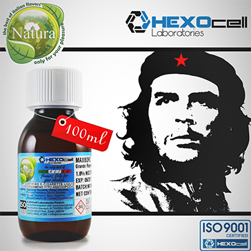 100ml CUBAN SUPREME 9mg eLiquid (With Nicotine, Medium) - Natura eLiquid by HEXOcell